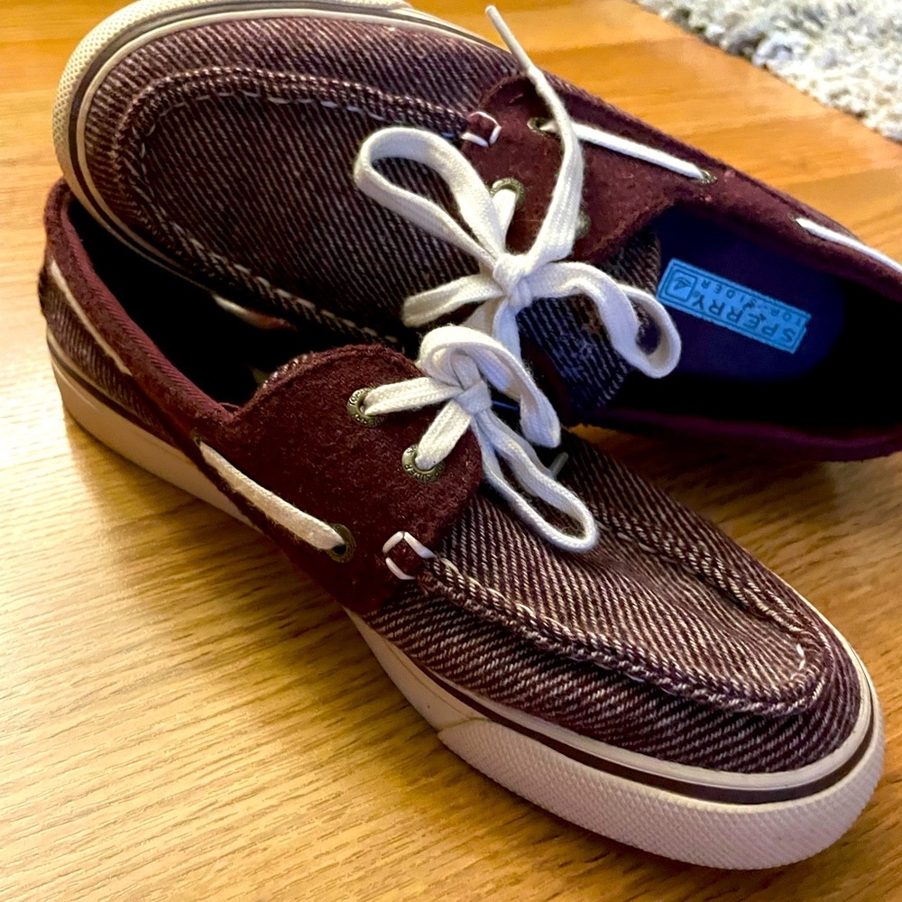 Lightly worn Sperrys